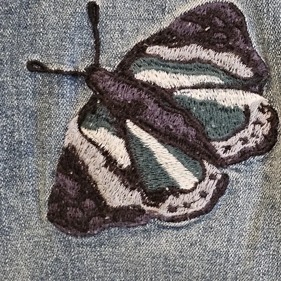 For the Republic Denim patches straight skinny leg size 8/28 ✨️Pre-owned - Picture 10 of 10